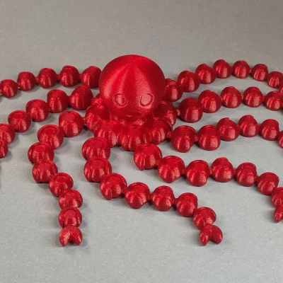 Bạch Tuộc Dễ Thương Khớp Nối Cử Động