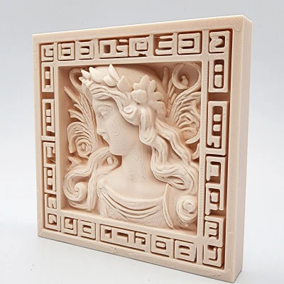 Tượng Nữ thần bằng đá cẩm thạch chạm khắc - Không Supports