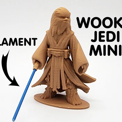 Mô Hình Jedi Wookie Tay Đỡ Đèn Pin (Filament Lightsaber)