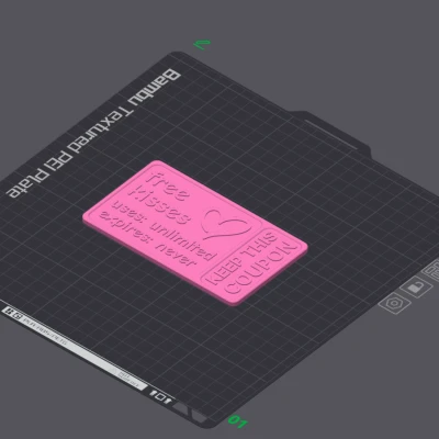 Phiếu Quà Tặng Nụ Hôn Miễn Phí