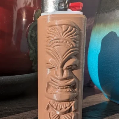 Vỏ Bọc Bật Lửa Bic Hình Tượng Tiki