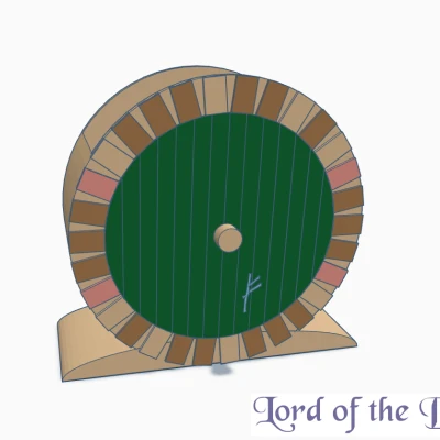 Khay Đựng Văn Phòng Phẩm Cửa Bilbo - Chúa Tể Của Những Chiếc Nhẫn