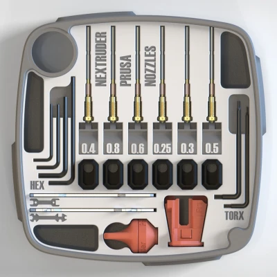 Storage Tree - Lá đựng đồ cho PRUSA Mk4 (Tương thích MMU3)
