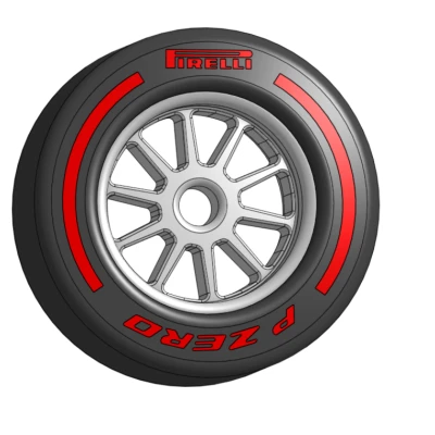 Mô Hình Lốp Pirelli F1 2022 - 2025 (18 inch)
