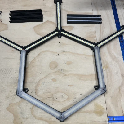 Đèn LED Lục Giác