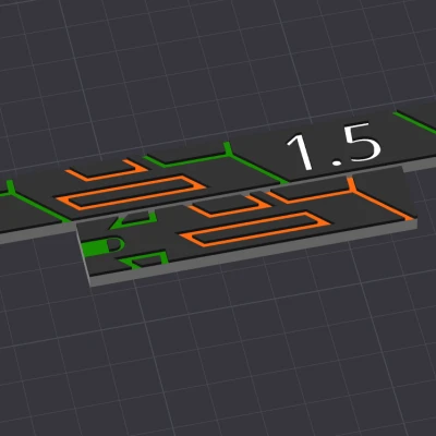 Dụng Cụ Đo Tầm Xa 1.5 (3 inch) Cho Star Wars Legion