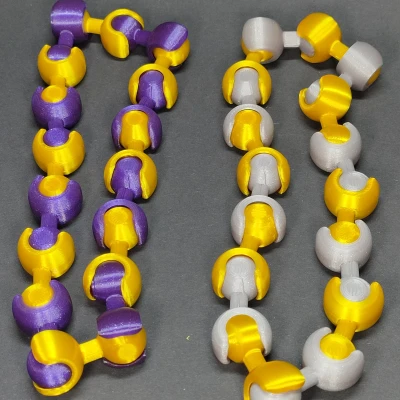 Mô hình chuỗi fidget khớp bi