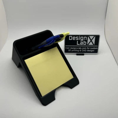 Chân Cắm Bút & Giấy Nhớ Nghiêng - designx-lab.com