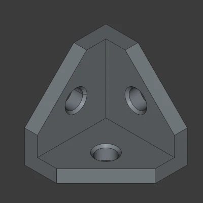 Góc vuông cho khung nhôm 4040