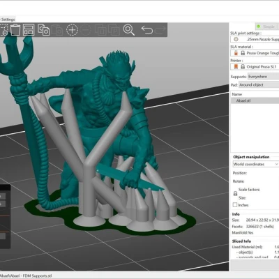 Mô hình Frosthaven Abael Scout