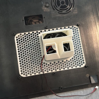 Vỏ Mainboard Qidi Plus 4 Cho Quạt 80mm Có Dẫn Khí Tập Trung & Lưới Quạt Noctua Hiệu Suất Cao