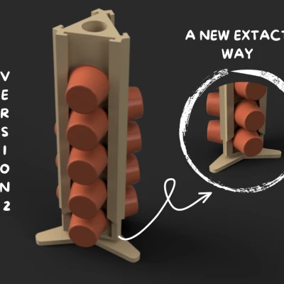 Giá Đỡ Cà Phê Xoay - Phiên Bản 2