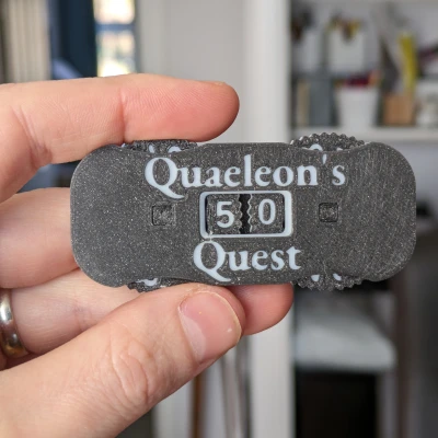 Bánh Xe Theo Dõi Sức Mạnh / Máu cho Board Game, In 3D Hoàn Toàn Không Cần Hỗ Trợ