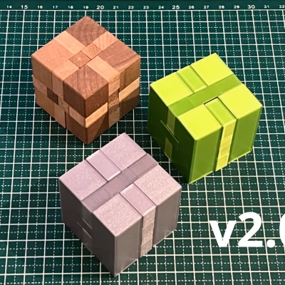 Khối Lập Phương Kumiki - Mô hình in 3D