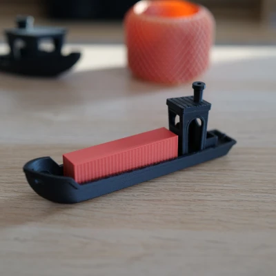 Benchy Chở Container