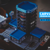 Carvana (Tỷ lệ 1:64) Showroom Cất giữ Xe Hot Wheels - Thumbnail 1