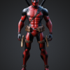 Mô hình 3D Deadpool - Thumbnail 1