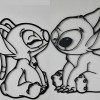 Trang trí tường Stitch và Angel - Thumbnail 1