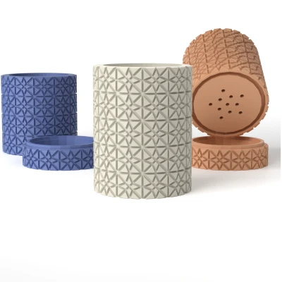 Chậu Hoa "Vase" Có Ngăn Chứa Nước