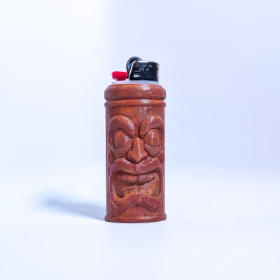 Vỏ Bật Lửa Bic Kiểu Cốc Tiki