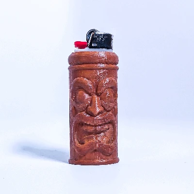 Vỏ Bật Lửa Bic Kiểu Cốc Tiki