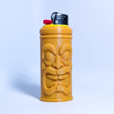 Vỏ Bật Lửa Bic Kiểu Cốc Tiki