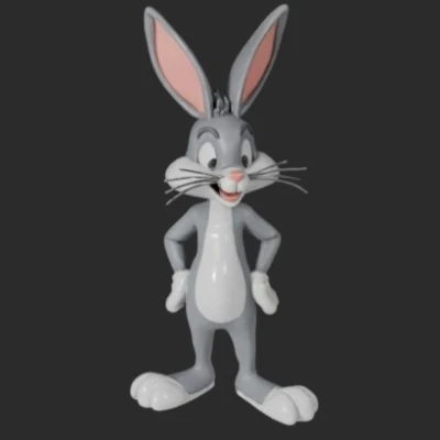 Mô Hình Bugs Bunny Looney Tunes