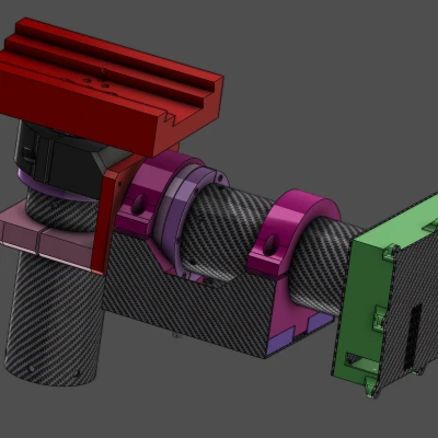 Đầu Chụp Kính Thiên Văn Xích Đạo Harmonic Drive