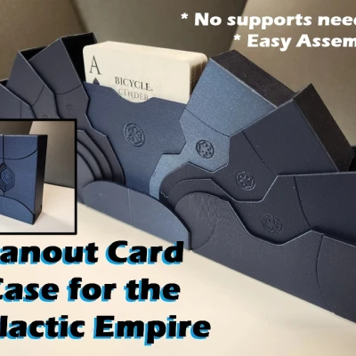 #0199 Star Wars Fanout Card Case [ Galactic Empire ] - Hộp đựng bài Star Wars