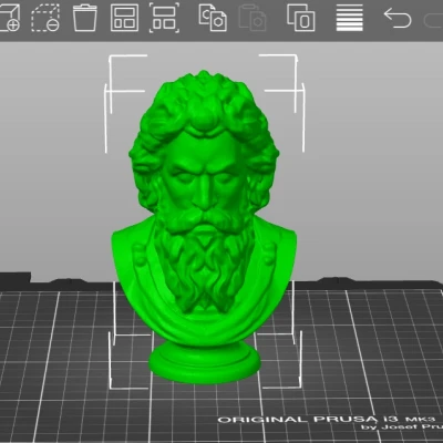 Tượng Bán Thân Zeus