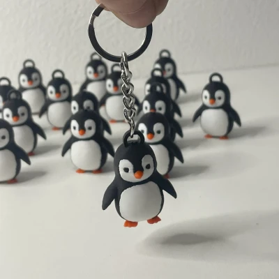 Móc khóa hình chim cánh cụt