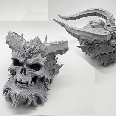 Đầu Lâu Yêu Tinh Râu Dài