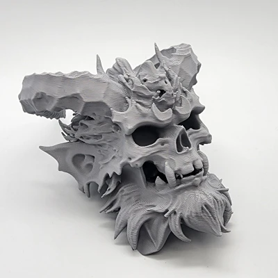 Đầu Lâu Yêu Tinh Râu Dài