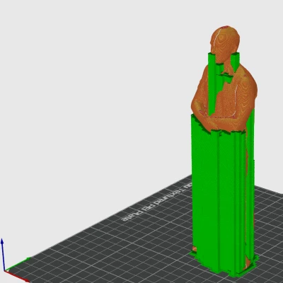 Hình dáng người đàn ông đứng