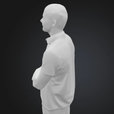 Hình dáng người đàn ông đứng