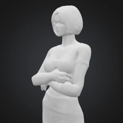 Mô hình mini nhân vật nữ