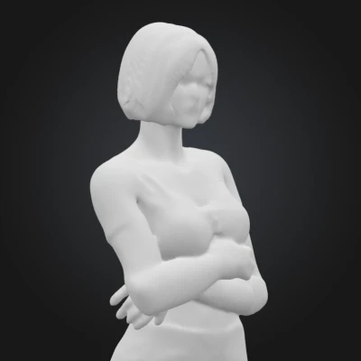 Mô hình mini nhân vật nữ