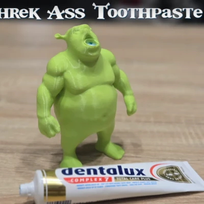 Mô Hình Kem Đánh Răng Mông Shrek