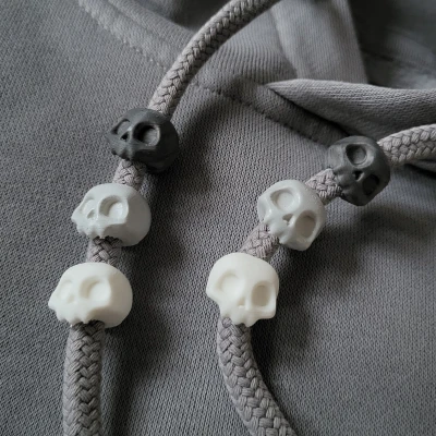 Hạt dây rút hình đầu lâu dễ thương