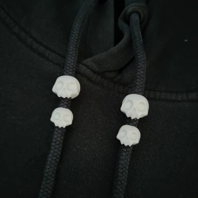 Hạt dây rút hình đầu lâu dễ thương