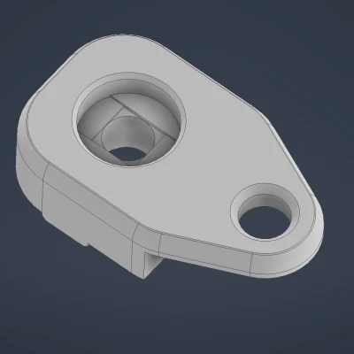 Ngàm Quạt Giường In Trident 120/140mm