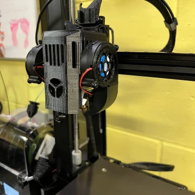 Chụp Quạt Kép 5015 Cho Ender 3 V3 KE