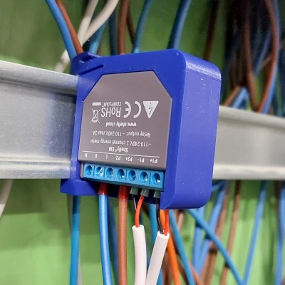 Giá Đỡ Ray DIN 35mm Cho Shelly EM