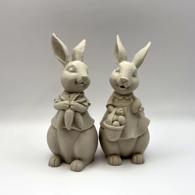 Mô Hình Thỏ Phục Sinh In 3D