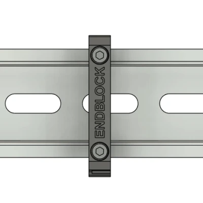Cục chặn cuối thanh ray DIN cho terminal