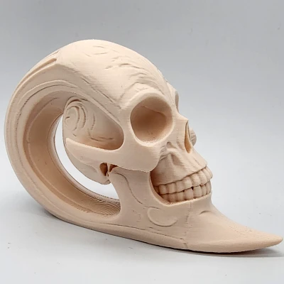 Tượng Đầu Lâu Kéo Dài Độc Đáo