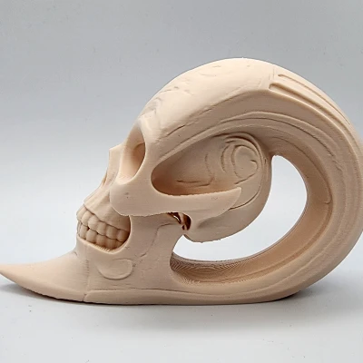 Tượng Đầu Lâu Kéo Dài Độc Đáo