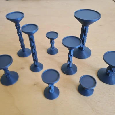 Đế Nâng Mô Hình Mini (DnD, Warhammer, Bay, Trưng Bày)