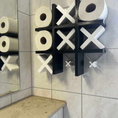 Giá Treo Giấy Vệ Sinh Cờ Caro (Remix)