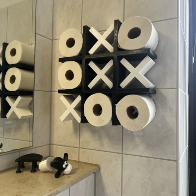 Giá Treo Giấy Vệ Sinh Cờ Caro (Remix)